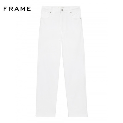 【26春夏新品】FRAME女士宽松高弹直筒九分牛仔裤THE MELLOW
