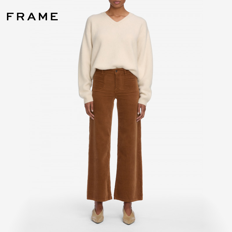 【2025秋季新款】FRAME女士高腰宽松阔腿牛仔裤LE SLIM PALAZZO