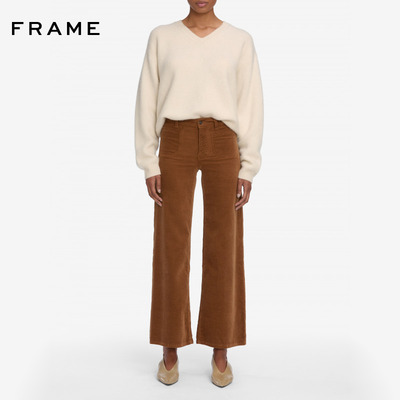 【2025秋季新款】FRAME女士高腰宽松阔腿牛仔裤LE SLIM PALAZZO