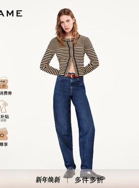 FRAME女士锥形宽松牛仔裤T长裤THE NARROW