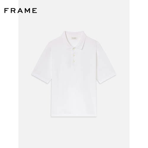 【春夏款】FRAME男士短袖polo衫翻领上衣 休闲通勤