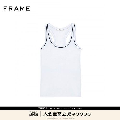 【春夏新品】FRAME女士休闲工字背心内搭外穿基础打底无袖