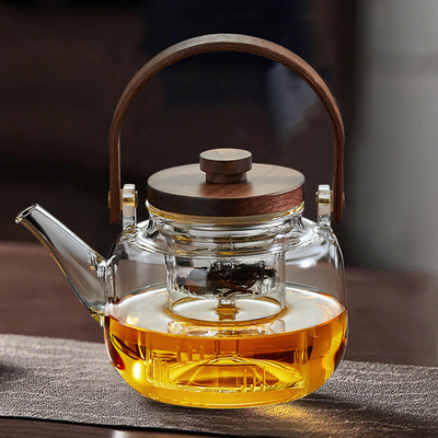 煮茶壶2025新款家用玻璃茶壶耐高温可电陶炉加热烧水壶煮茶器套装
