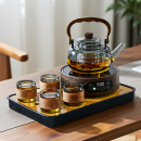 玻璃煮茶壶2025新款 家用电陶炉煮茶器耐高温烧水壶 茶具套装