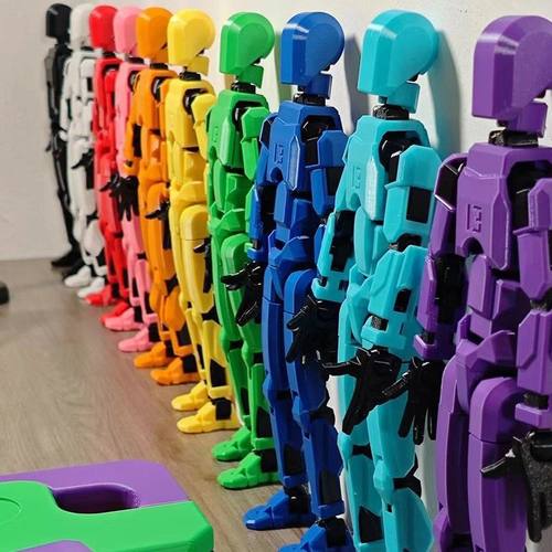 3D打印多关节人偶拼装玩具