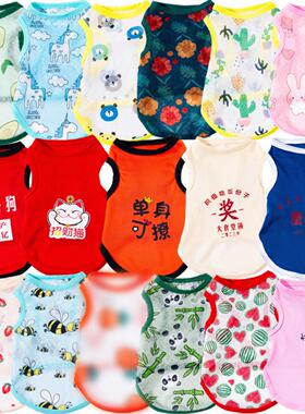 狗狗衣服春装防晒衫夏季猫咪小型