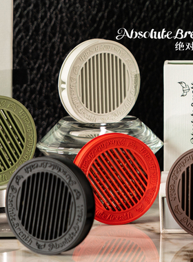 绝对呼吸香氛环车载香薰出风口固体挂件轻奢节日礼品孕婴可耐高温