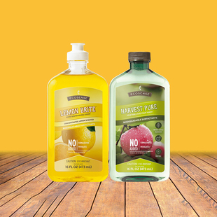 美乐家洗碗精洗洁精柠檬香苹果香型蔬果清洁剂果蔬浓缩去油不伤手