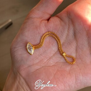yeylem|人生戒指·中古马眼钻链条软链戒指