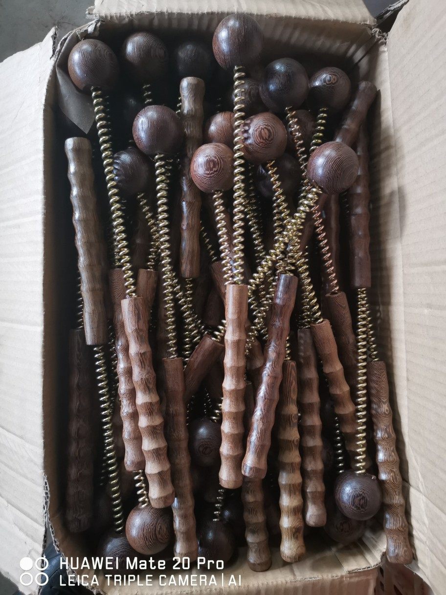 新款鸡翅木弹簧锤竹节款式把手手握弹力按锤木质把手,特色手工艺,其他特色工艺品,淘宝优惠券,粉丝福利购,淘宝优惠卷