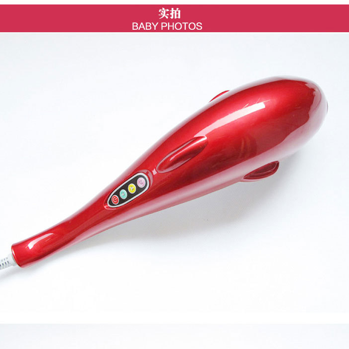立昌海豚按摩棒电动颈椎按摩器仪颈部腰部腿部多功能全身振动