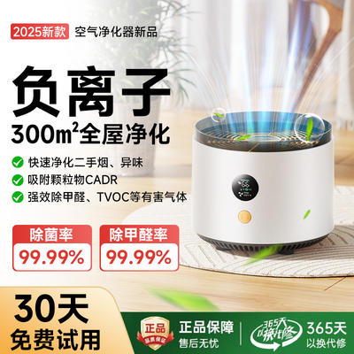 【全屋净化】负离子空气净化器