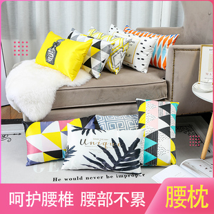 抱枕靠垫客厅沙发抱枕靠枕简约现代大靠背床头抱枕套腰枕抱枕芯