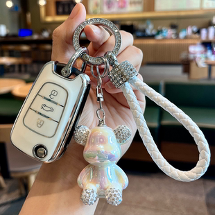 东风起亚钥匙套k2k3k4k5kx3kx5智跑福瑞迪索兰托汽车钥匙包壳扣女