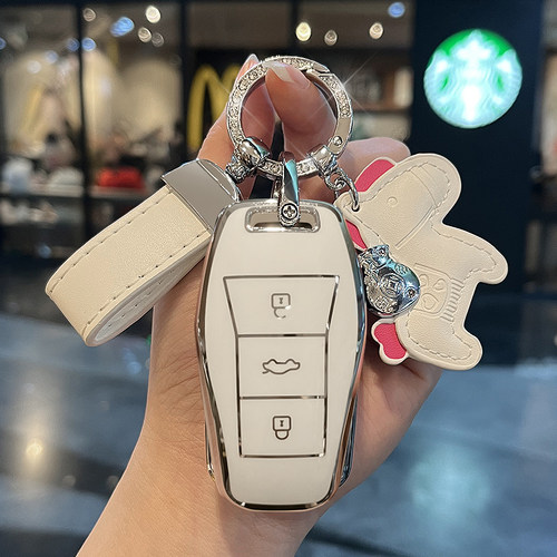 江淮大众思皓e10x钥匙套a5男x8花仙子qx车x8plus曜e50a卡通扣壳