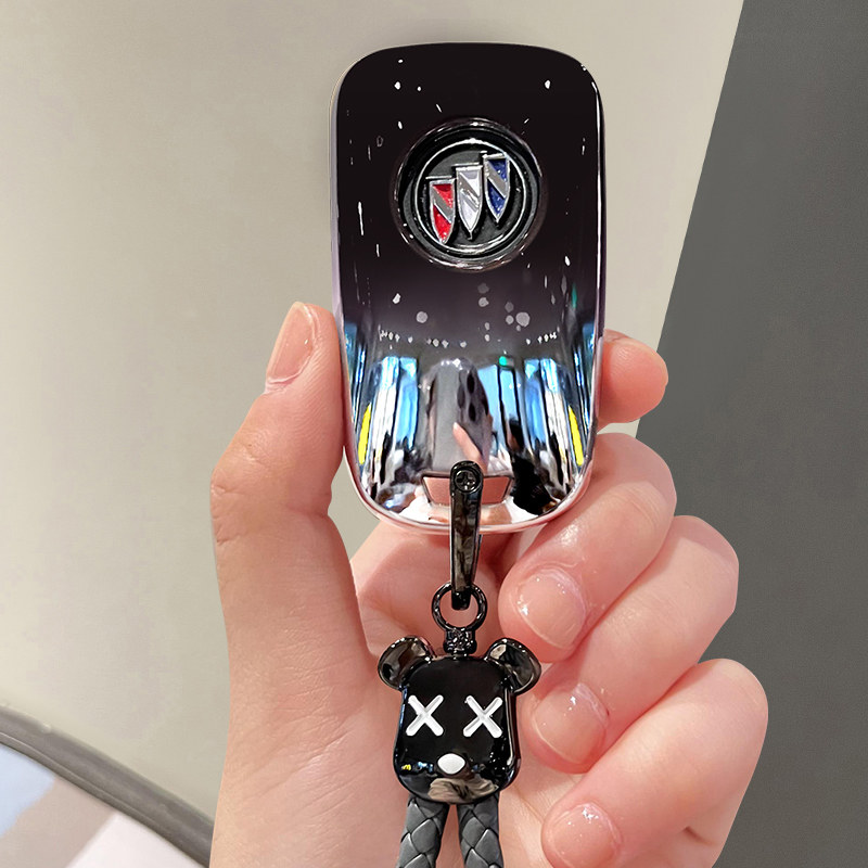 适用别克新款英朗钥匙套老君威XT/GT昂科拉阅朗君越gl8车包壳扣男
