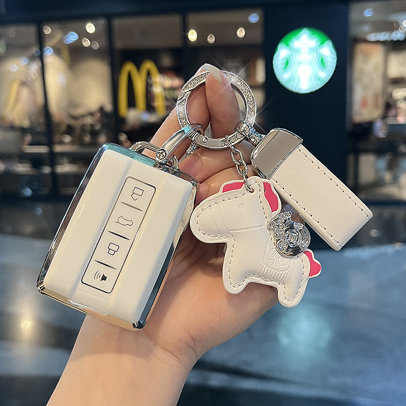 适用坦克400钥匙套新款700/300/500新标TANK赛博汽车扣壳高档男女