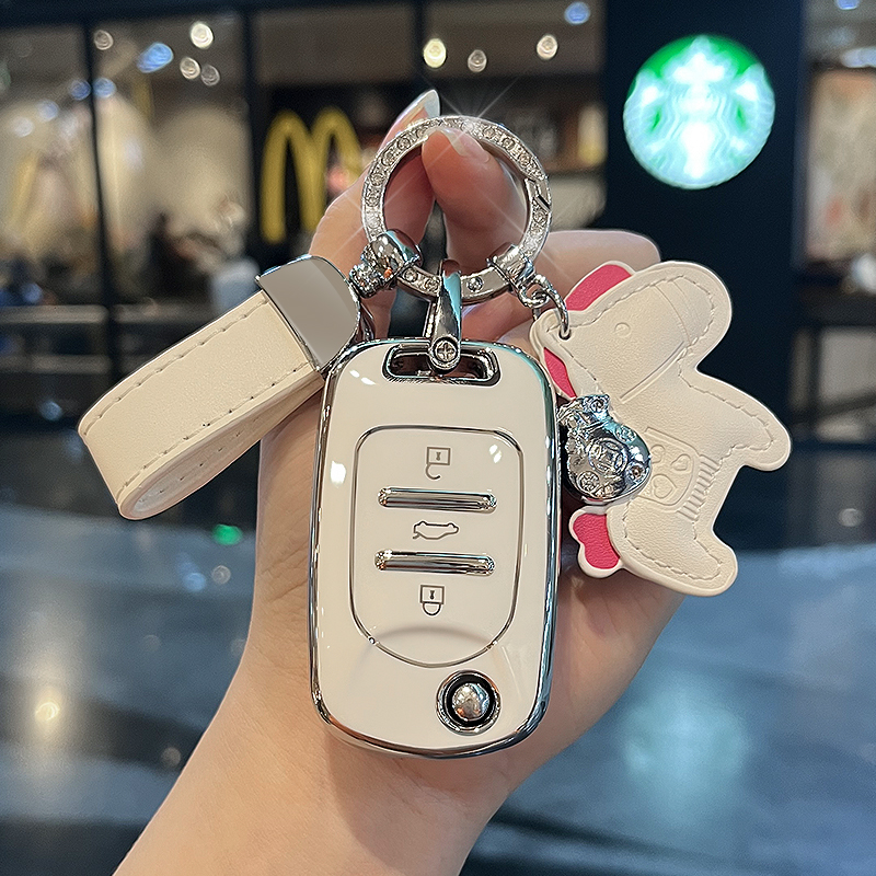 五菱缤果低配钥匙套2023新款五菱宏光S宾果男女车用锁匙包扣壳23