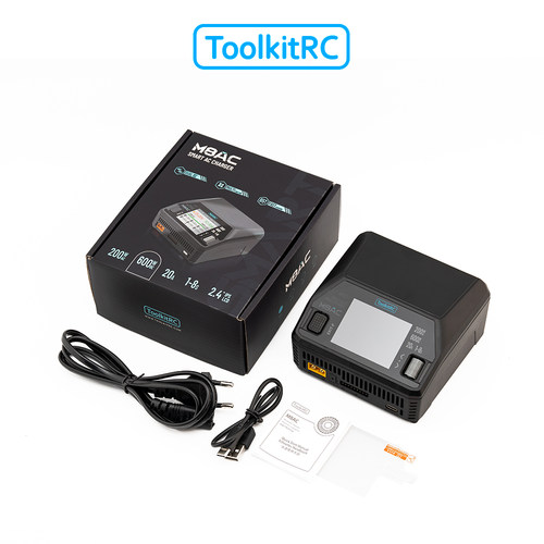 ToolkitRC M8AC航模多功能充电器65W快充智能RC车模1-8S平衡充