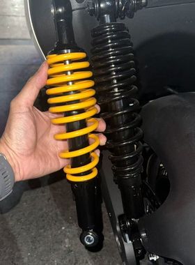 适用适用九号Mz110/Fz110/F2z110机械师二代310mm黄色后减震升级