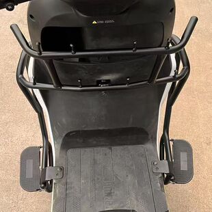 适用适用九号N385C电动车护杠N380C前保险杠N370C护杠外卖前杠改