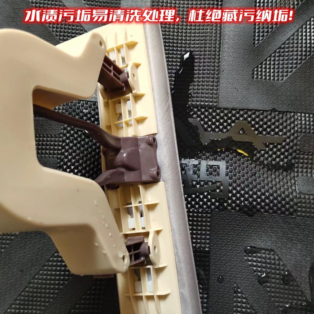 适用爱玛电动车欣果Q101脚垫原厂专用脚踏垫TDT2149Z防水橡胶改装