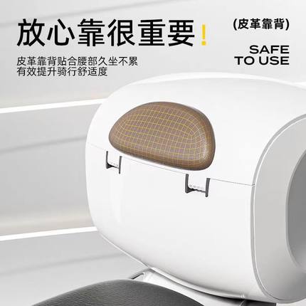 适用电动车后备箱加厚大号新日爱玛台铃通用大容量储物箱太空人尾