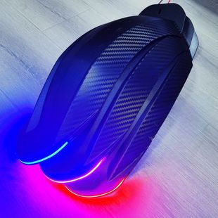 适用小牛UQI+/U+B带灯前段挡泥板中段后泥板通用型九号格士铃UB奇