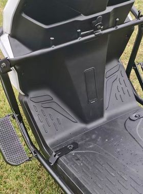 适用适配五羊本田U-VOGT护杠防摔全车保险杠加厚外卖架尾架后货架