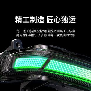 适用适用九号Mz110/F2z110/Fz110/Nz90专用火蛇光束矩阵炫彩尾灯