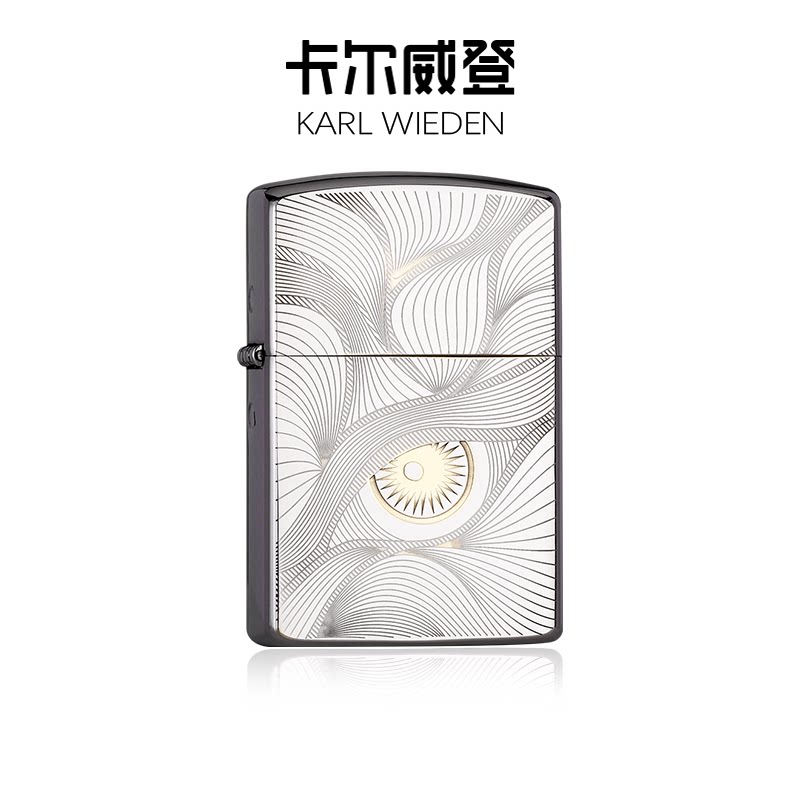 KW卡尔威登打火机送男生男友生日礼物高颜值煤油防风男士火机高档 - 卡尔威登旗舰店出品