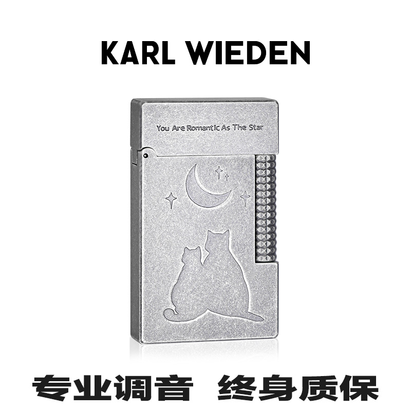 KW卡尔威登打火机高颜值送男友生日礼物朗声充气女生高档防风男士