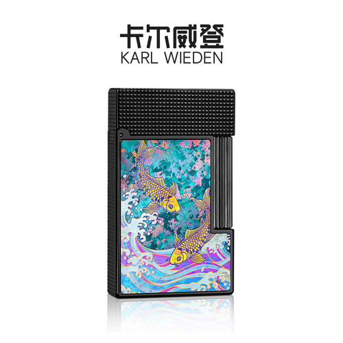 KW卡尔威登朗声煤油防风打火机送男友生日礼物男生高颜值高档男士