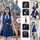 Банни полицейский женская одежда Judy cos одежда Disney cos одежда для взрослых с кроликом юбка JK костюм униформа mini 4