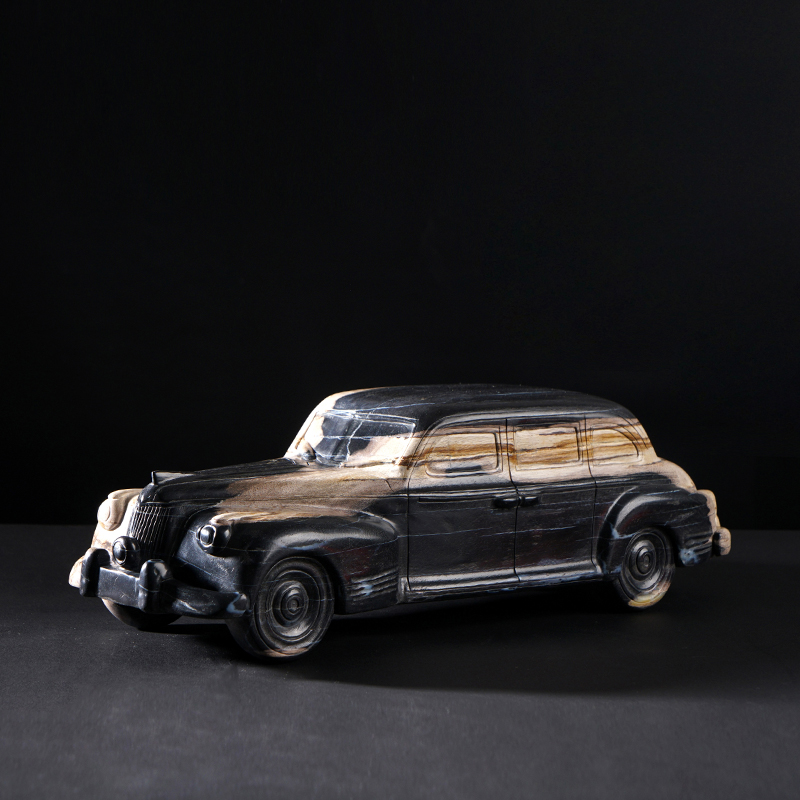 木化石装饰摆件现代简约样板房