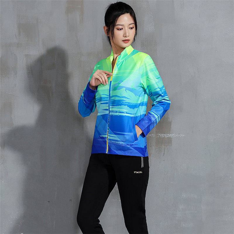 羽毛球服秋冬季长袖男女外套运动