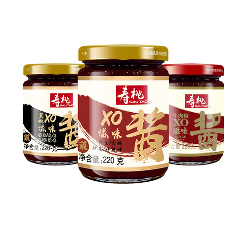 寿桃牌711车仔面专用拌面捞面酱