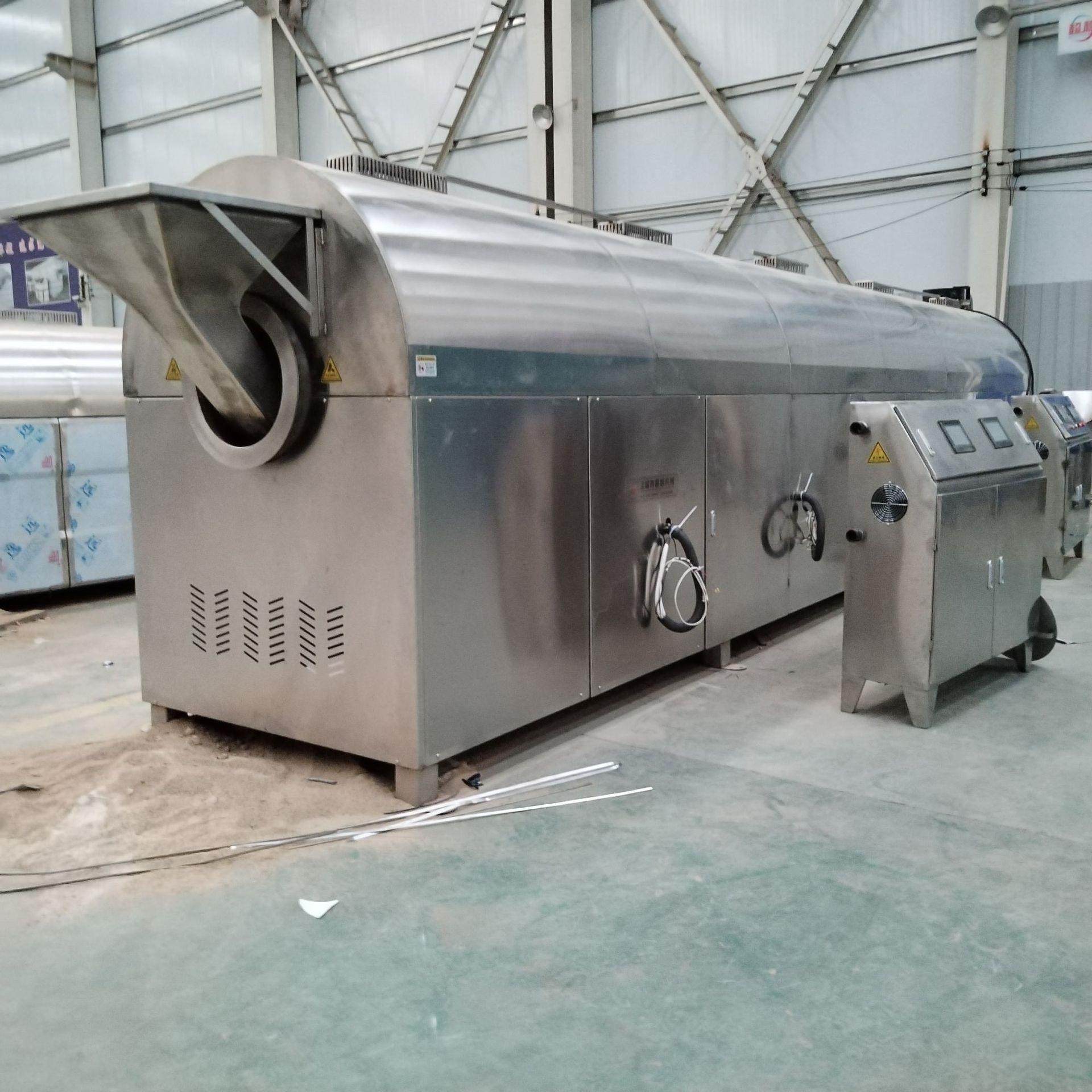 电磁滚筒亚麻籽炒货机瓜子黄豆电磁滚筒炒货机腰果连续式炒货机,清洗/食品/商业设备,其他食品加工设备,淘宝优惠券,粉丝福利购,淘宝优惠卷