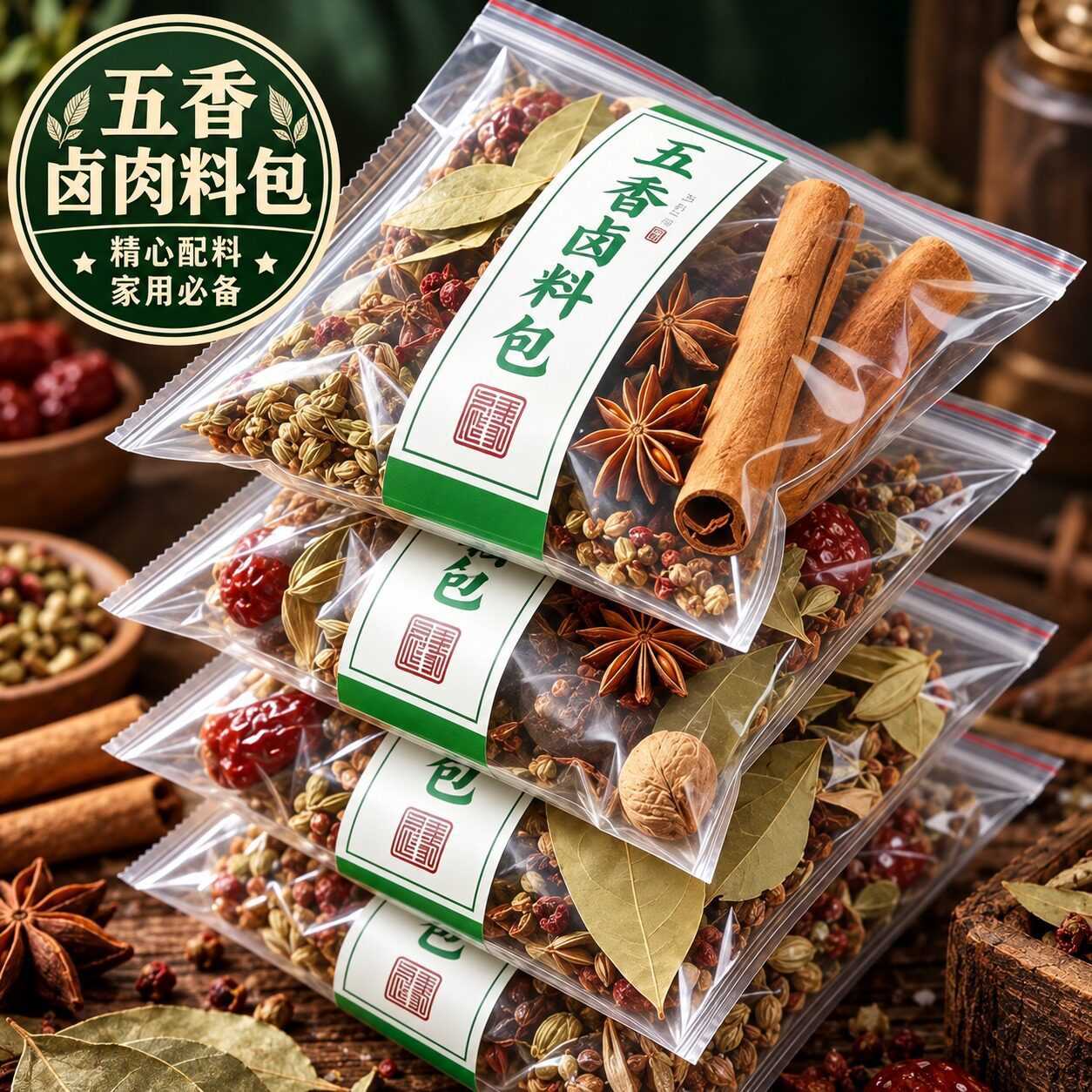 五香卤料包组合家用卤料大全卤味卤菜卤肉料包炖肉调料包厨房