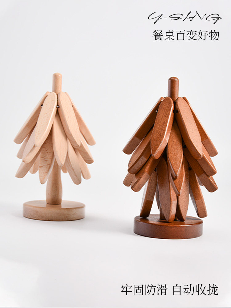 实木保温垫，餐桌防烫垫，家用耐高温锅垫，盘子垫，中式碗垫，高