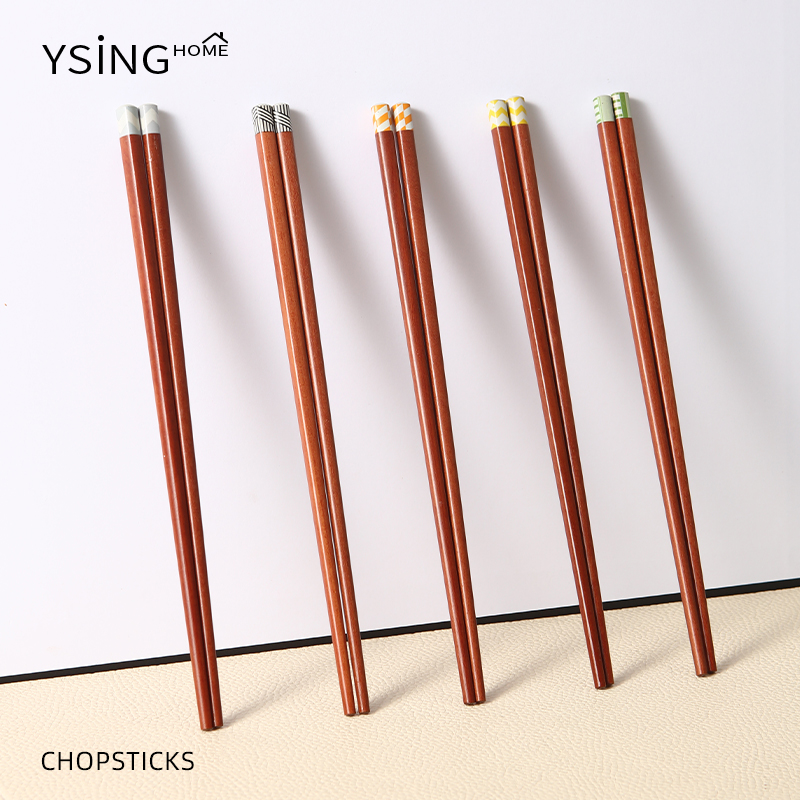 红檀木筷子家用分人食品级耐高温防滑高颜值一人一筷家庭专人专用