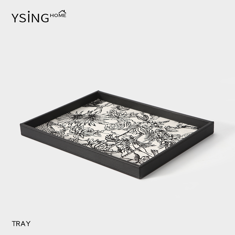 香薰托盘高级感轻奢长方形