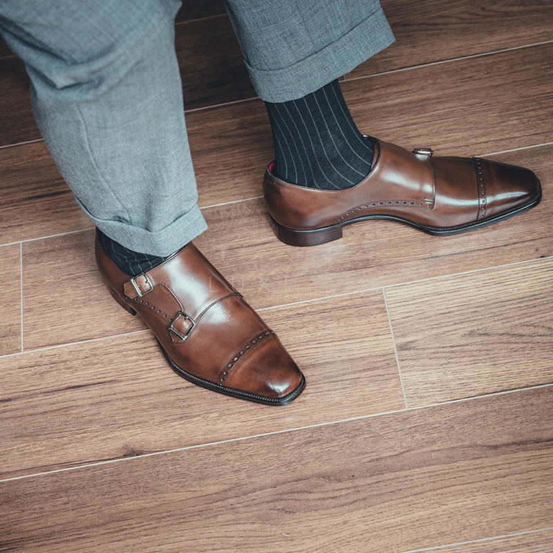 英国gazianogirling固特异皮鞋