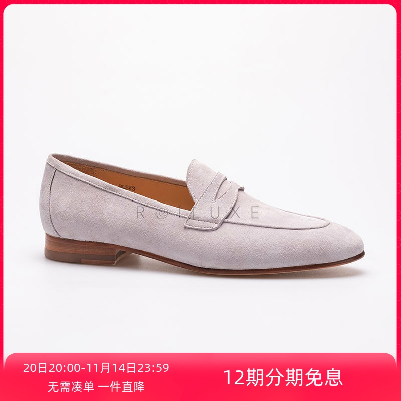 Badia手缝沿条工艺便士乐福鞋女