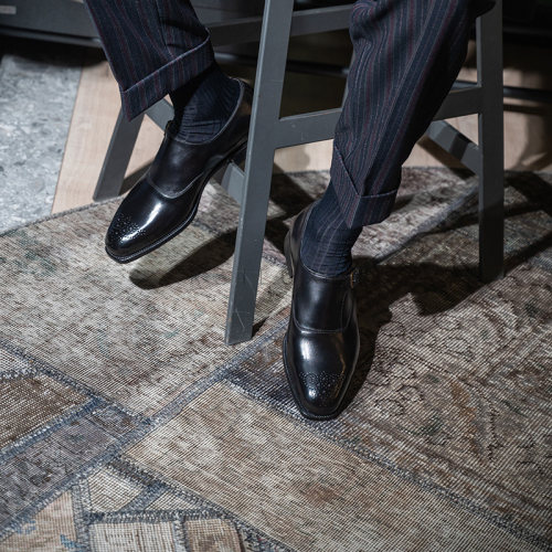 EdwardGreen固特异孟克皮鞋