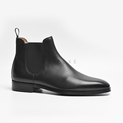 Notations冬季真皮百搭切尔西靴