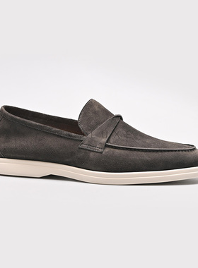 NOTATIONS 2.0楦Twist乐福皮鞋男士老钱风胎牛绒休闲夏季百搭透气