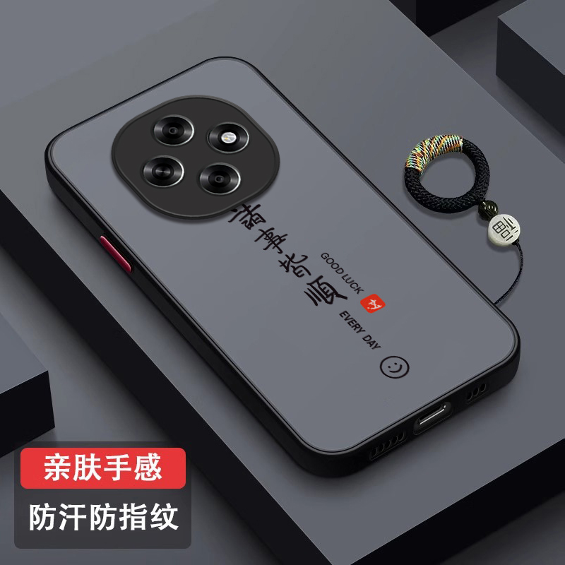 平安顺遂适用oppoa6pro手机壳a5plus肤感磨砂保护套镜头全包opp0a6GT创意a3x男女a2m指环a1活力版潮牌por外壳