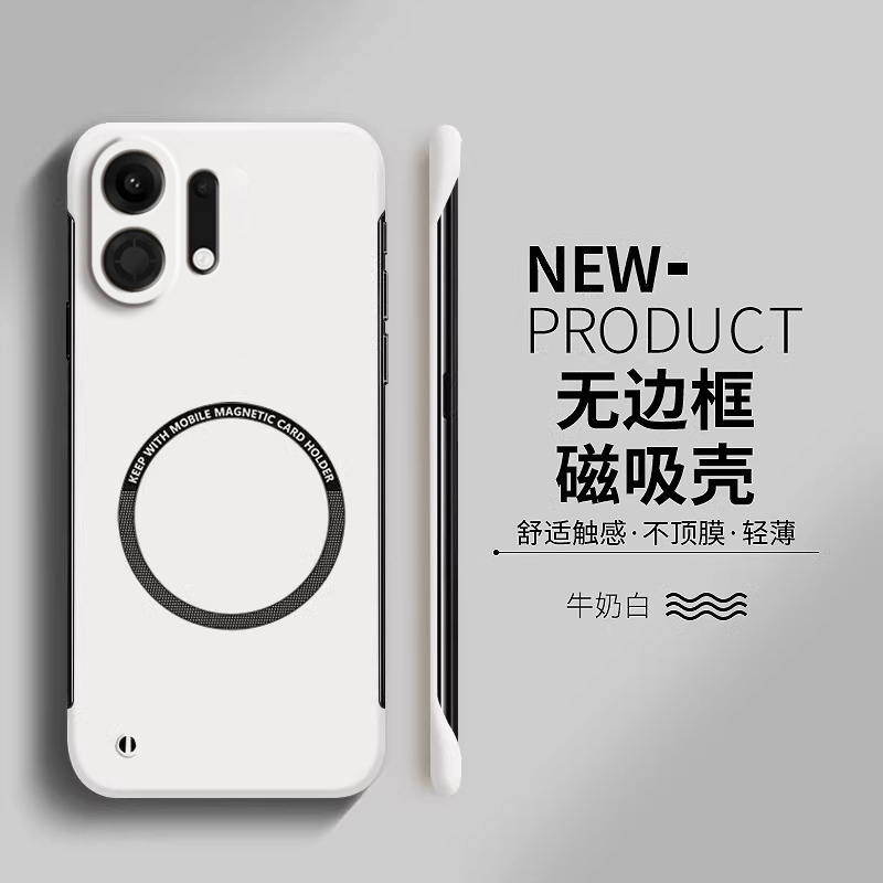 适用oppok13Turbo手机壳k13Turbopro新款无边框硬壳磁吸超薄散热viv0k13Turbo高级感防摔por外壳纯色简约男女