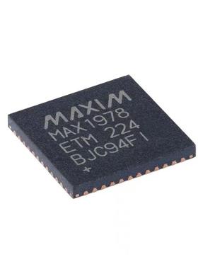 原装正品MAX1978ETM+T QFN-48-EP Peltier模块集成温度控制器芯片